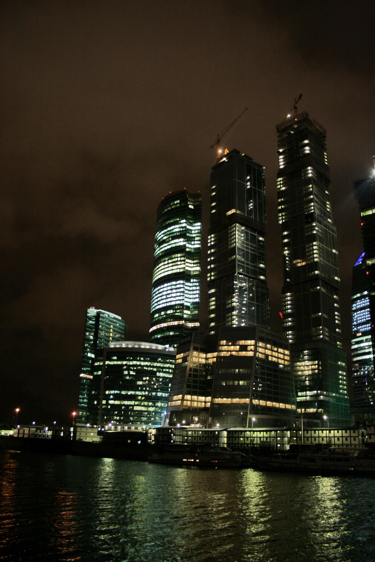 Ночная Москва Сити Фото С Телефона