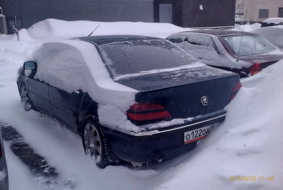 Эт у дома, очень слегка замело